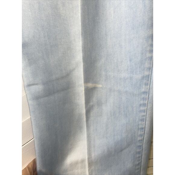 Vintage 1980 Women’s Olympics Levi's Blue Denim Jeans Size Light Wash Medium - Picture 4 of 10